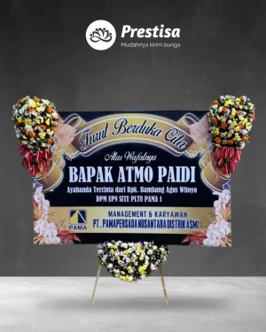 Karangan Bunga Papan – Duka Cita– Madiun – 9