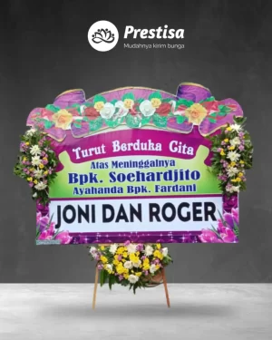 Karangan Bunga Papan – Duka Cita– Probolinggo – 7