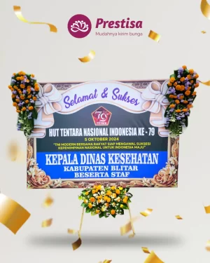 Karangan Bunga Papan – Congratulation– Madiun – 9