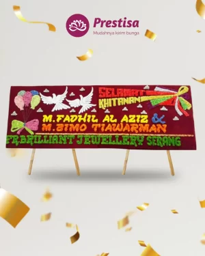 Karangan Bunga Papan – Congratulation– Pekanbaru– 3