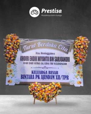 Karangan Bunga Papan – Duka Cita– Pasuruan – 7