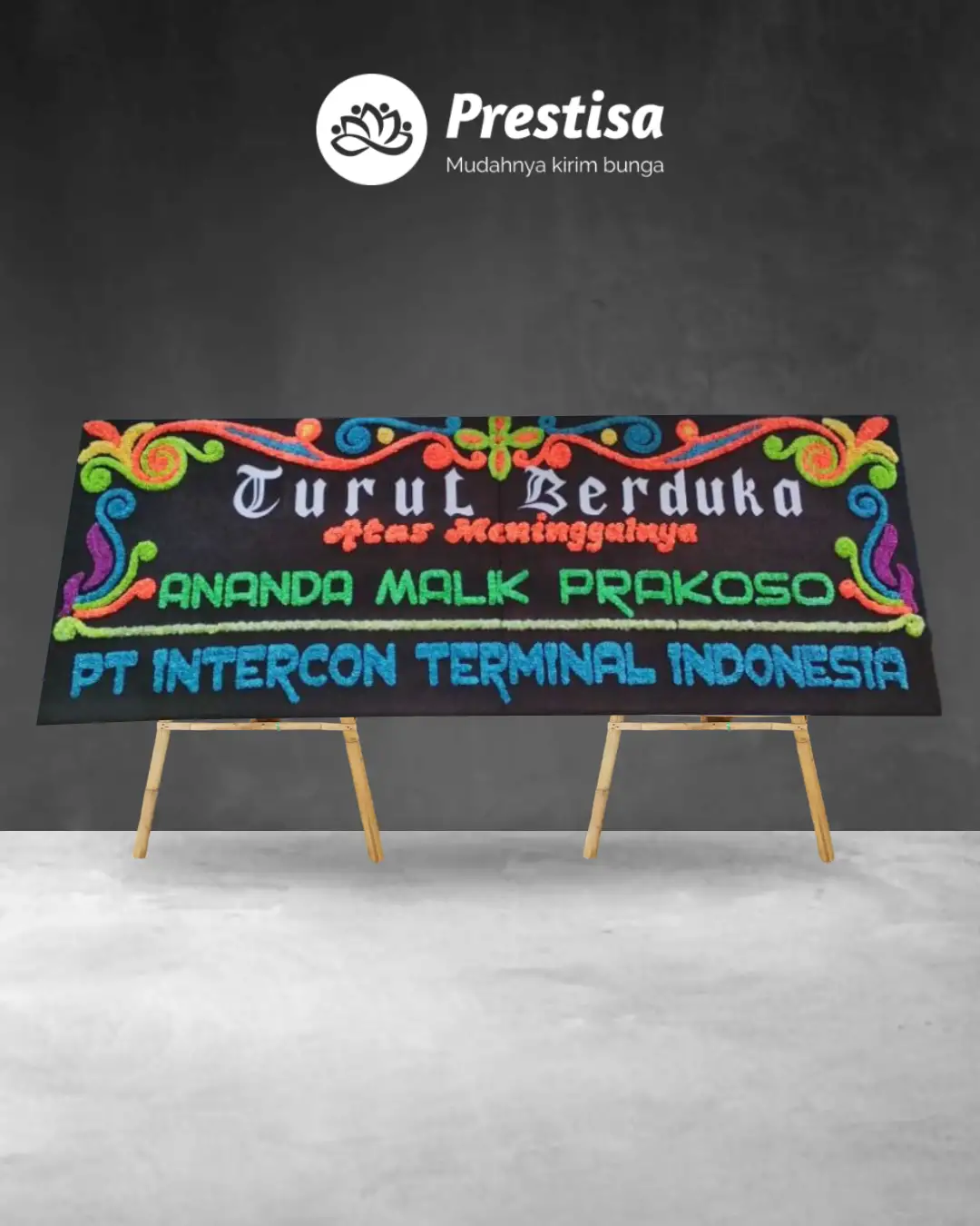 Karangan Bunga Papan – Duka Cita– Pekanbaru– 7