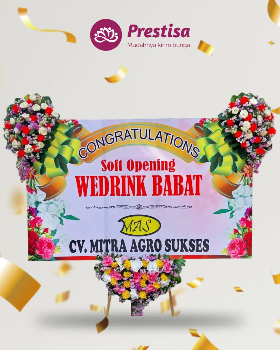 Karangan Bunga Papan – Congratulation– Pasuruan – 8