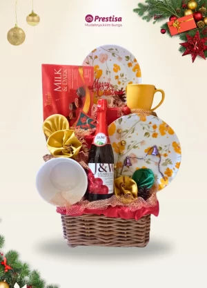 Winter Elegance Porcelain Parcel - 008