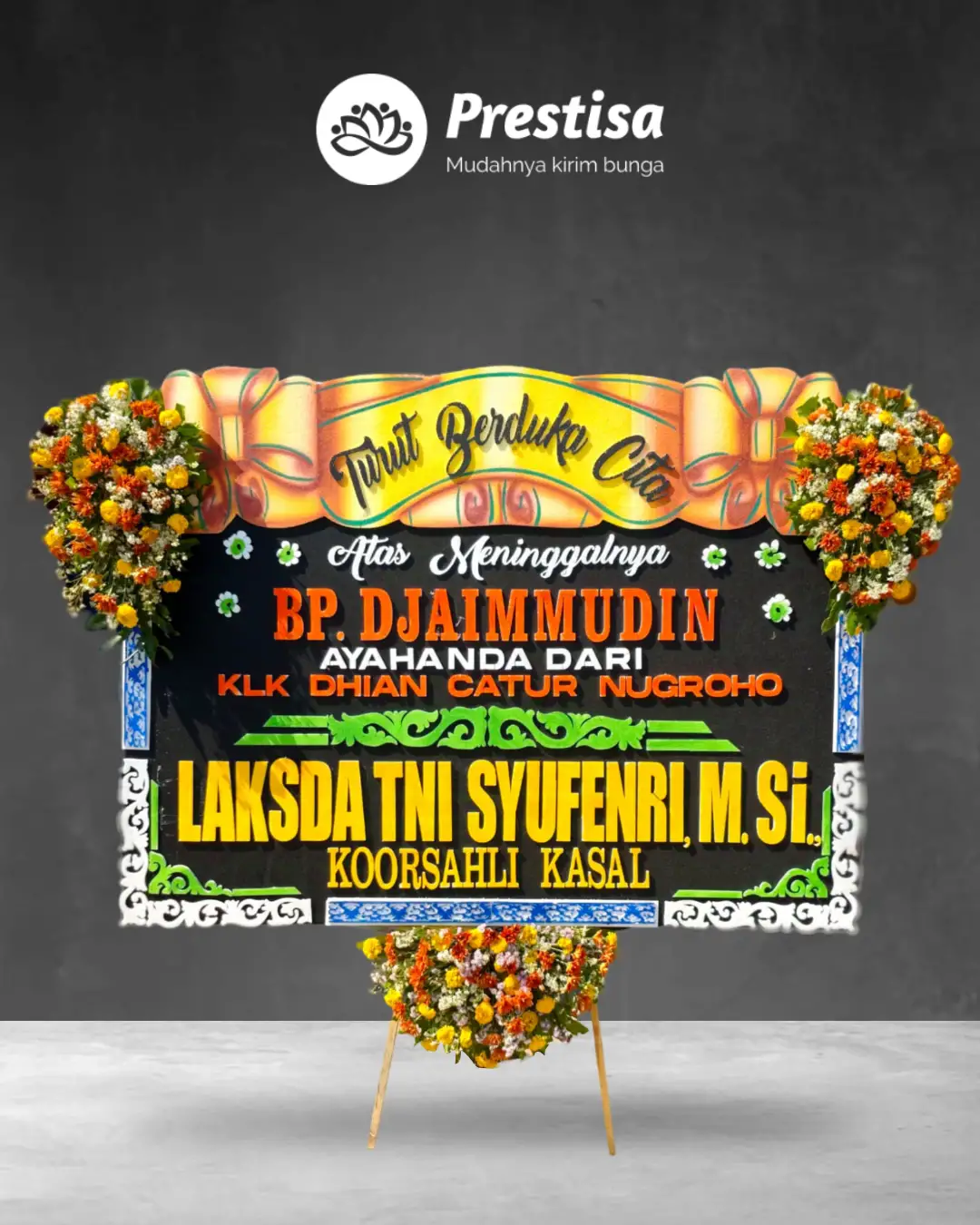 Karangan Bunga Papan – Duka Cita– Kediri – 8