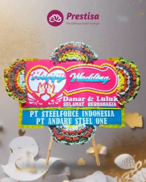 Karangan Bunga Papan – Wedding– Bandar Lampung– 12