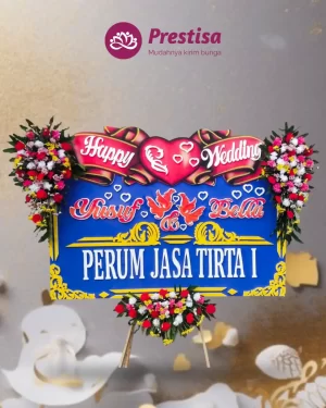 Karangan Bunga Papan – Wedding– Mojokerto – 8