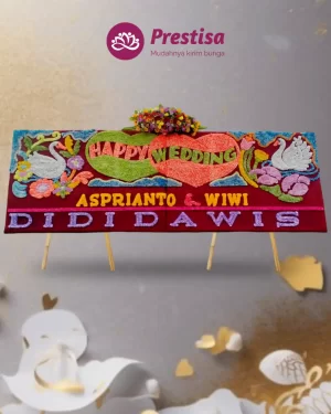 Karangan Bunga Papan – Wedding– Bandar Lampung– 11