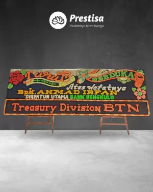 Karangan Bunga Papan – Duka Cita– Bengkulu– 7