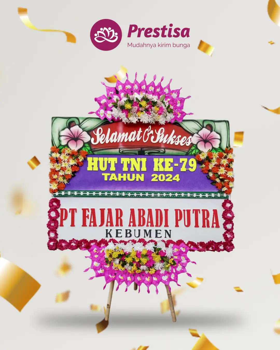 Karangan Bunga Papan – Congratulation– Salatiga – 9