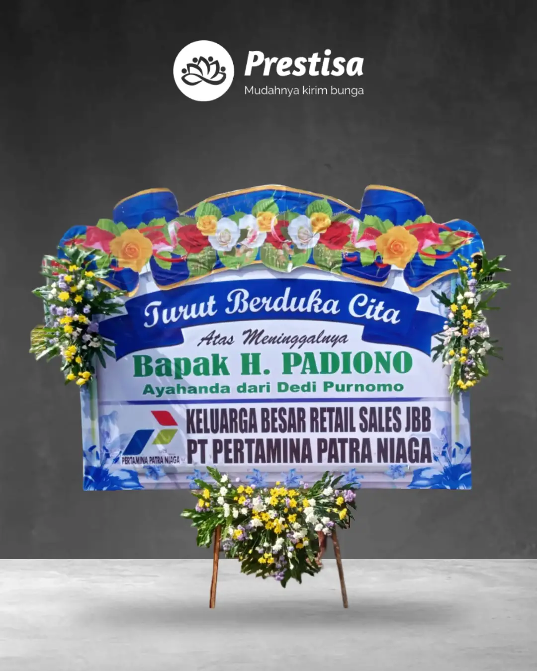 Karangan Bunga Papan – Duka Cita– Probolinggo – 8