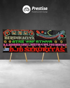 Karangan Bunga Papan – Duka Cita– Medan– 4