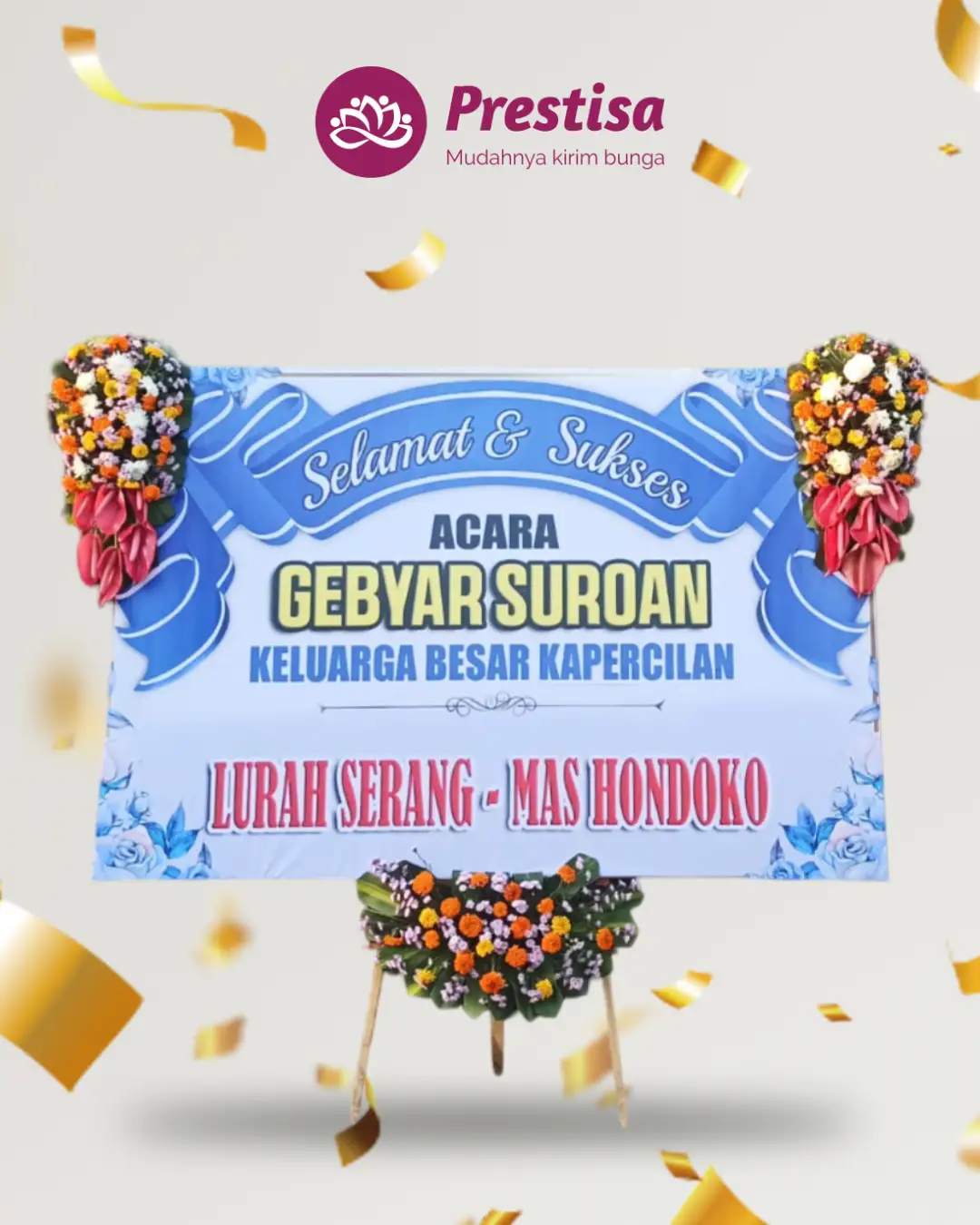 Karangan Bunga Papan – Congratulation– Madiun – 8