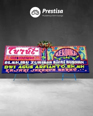 Karangan Bunga Papan – Duka Cita– Bengkulu– 11