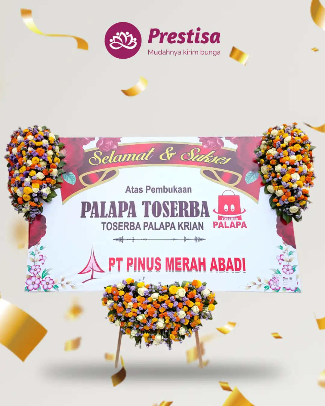 Karangan Bunga Papan – Congratulation– Sidoarjo – 9