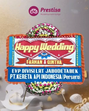 Karangan Bunga Papan – Wedding– Bandar Lampung– 13