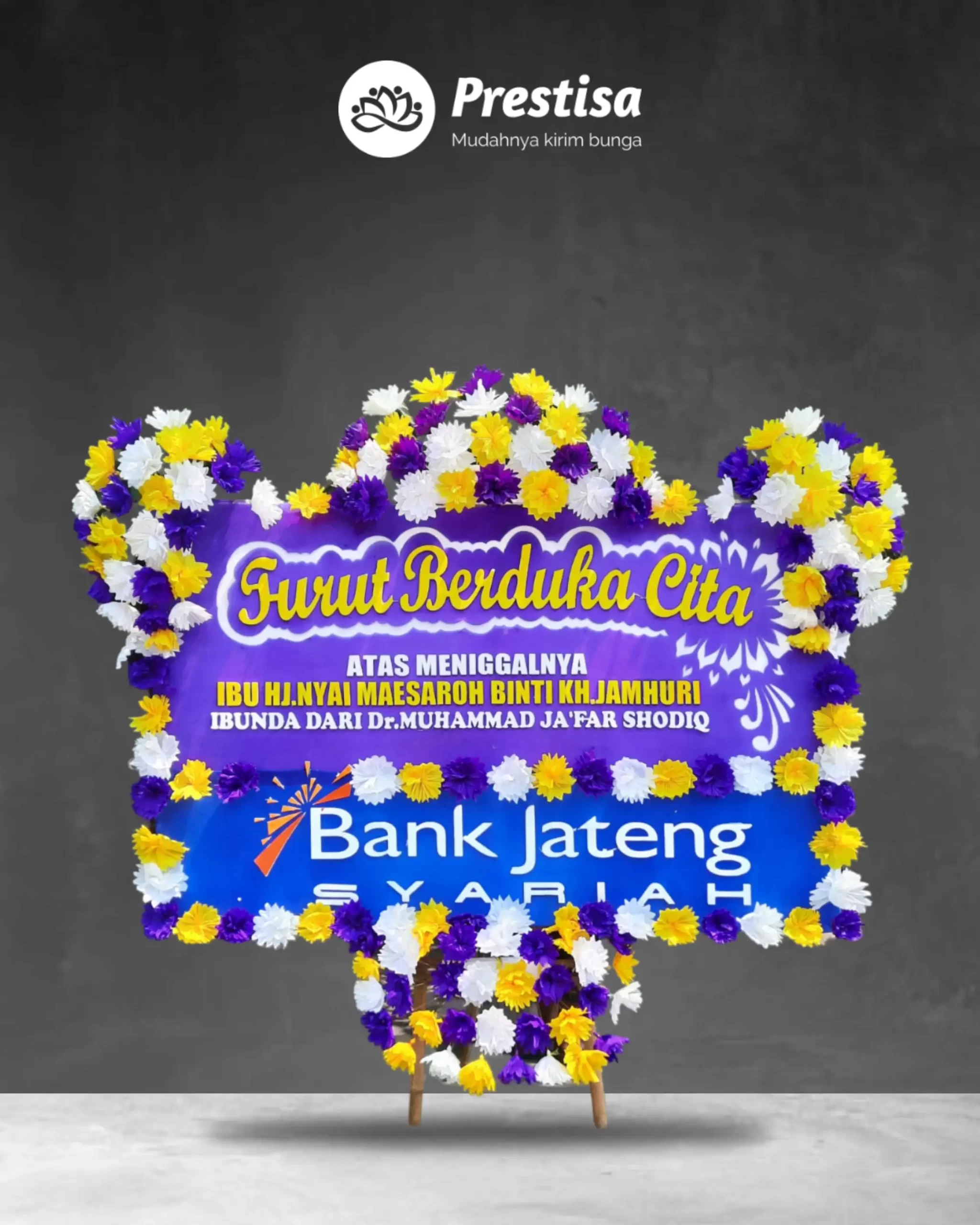 Karangan Bunga Papan – Duka Cita– Tegal – 9