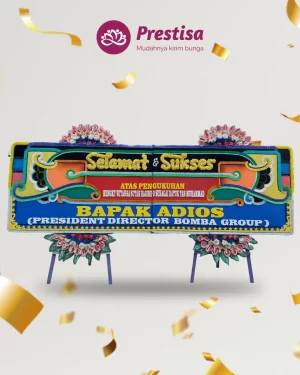 Karangan Bunga Papan – Congratulation– Padang– 9