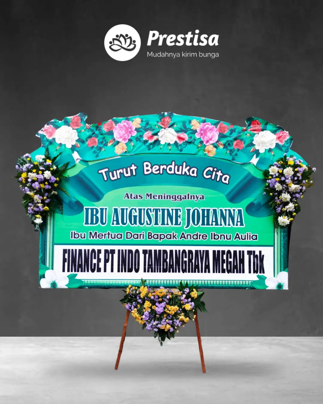 Karangan Bunga Papan – Duka Cita– Probolinggo – 9