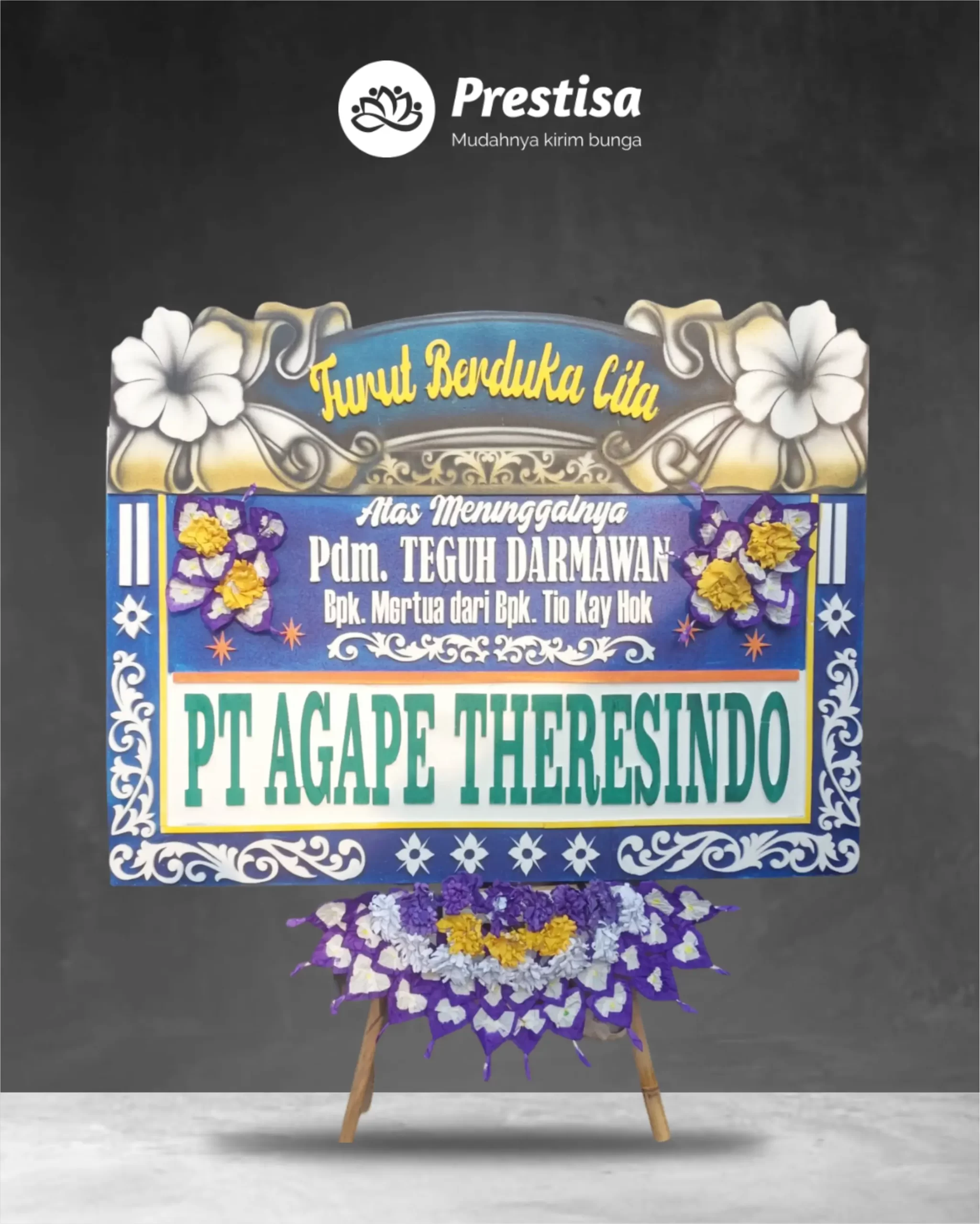 Karangan Bunga Papan – Duka Cita– Pekalongan – 2