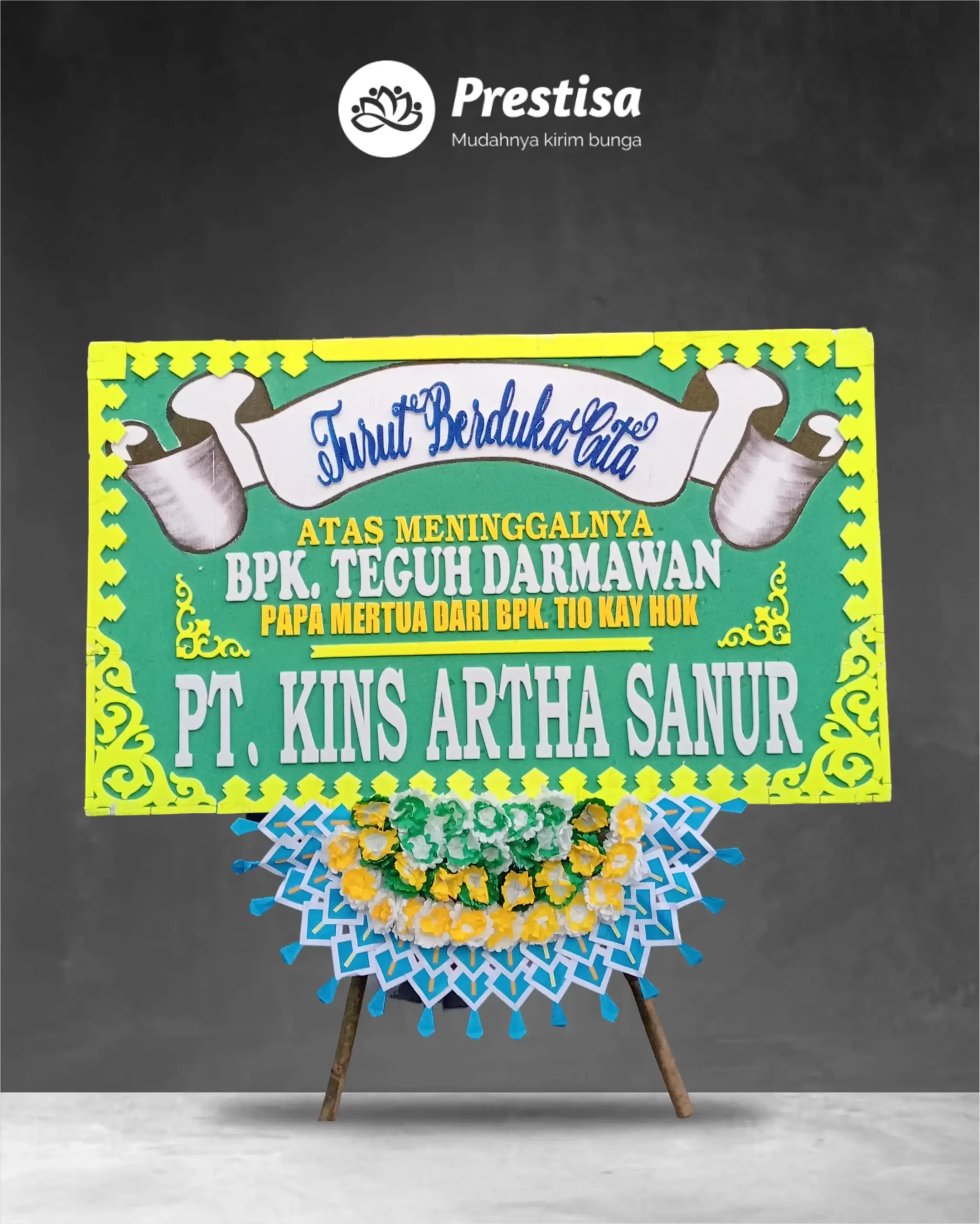 Karangan Bunga Papan – Duka Cita– Pekalongan – 1