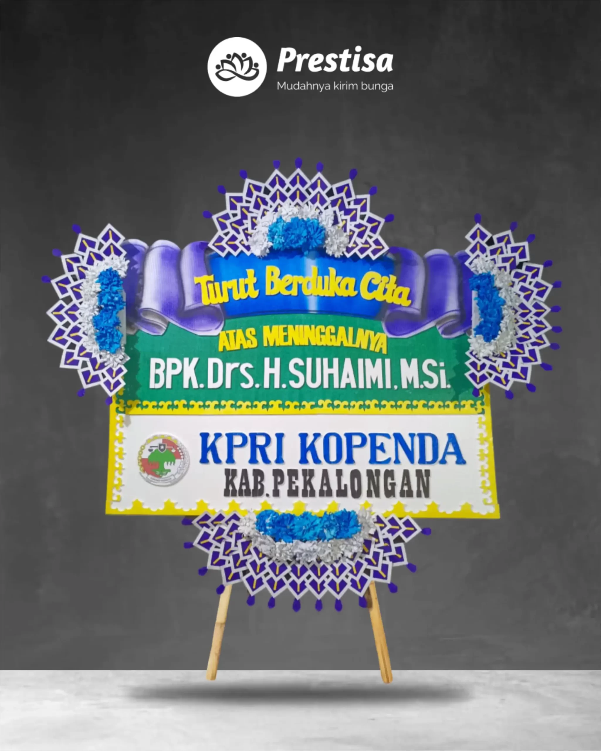 Karangan Bunga Papan – Duka Cita– Kebumen – 9