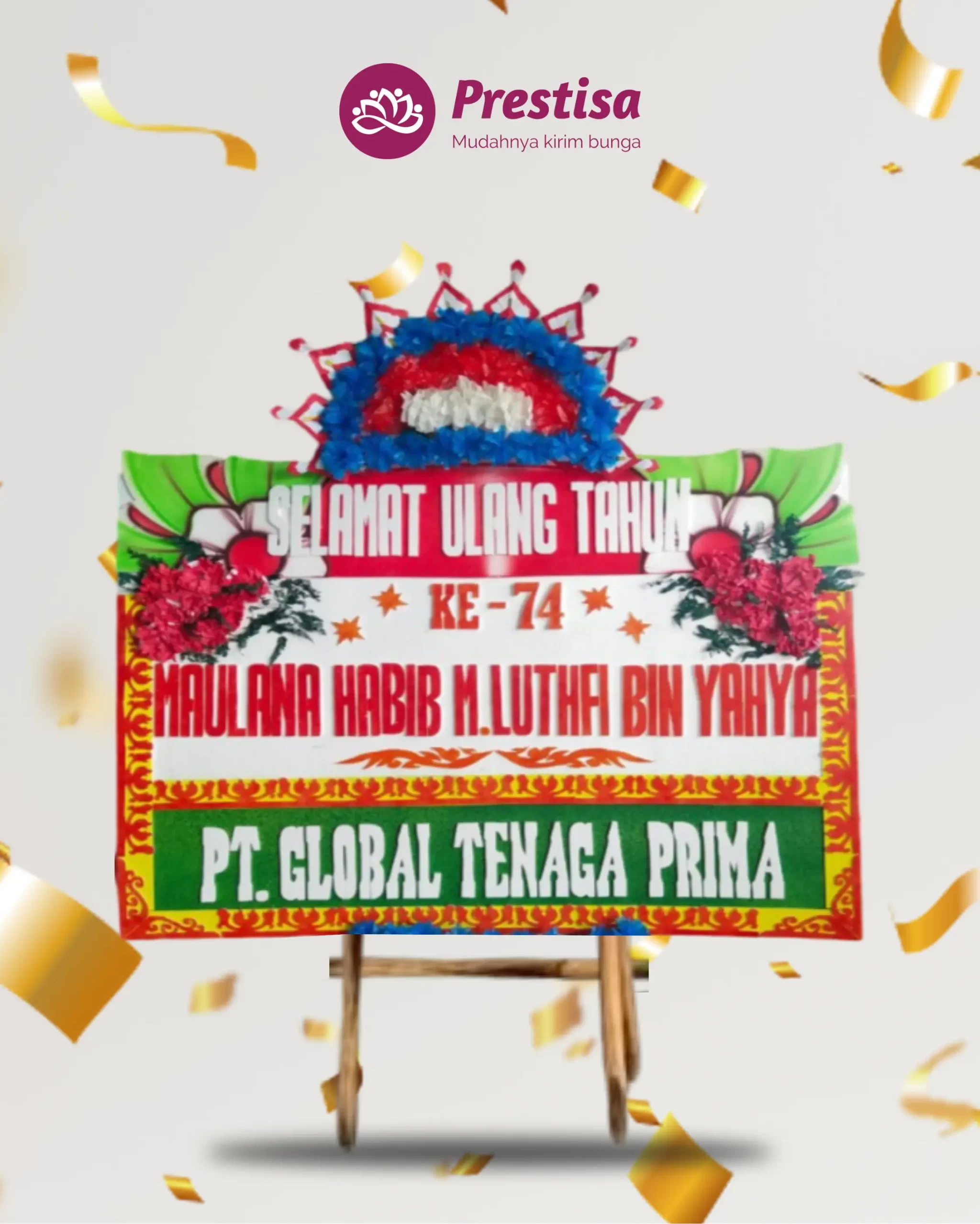 Karangan Bunga Papan – Congratulation– Pekalongan – 2