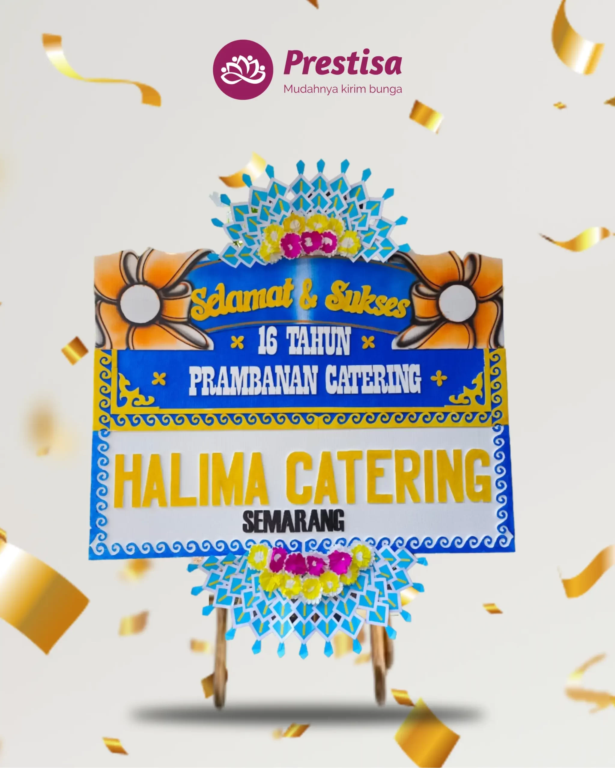 Karangan Bunga Papan – Congratulation– Pekalongan – 4