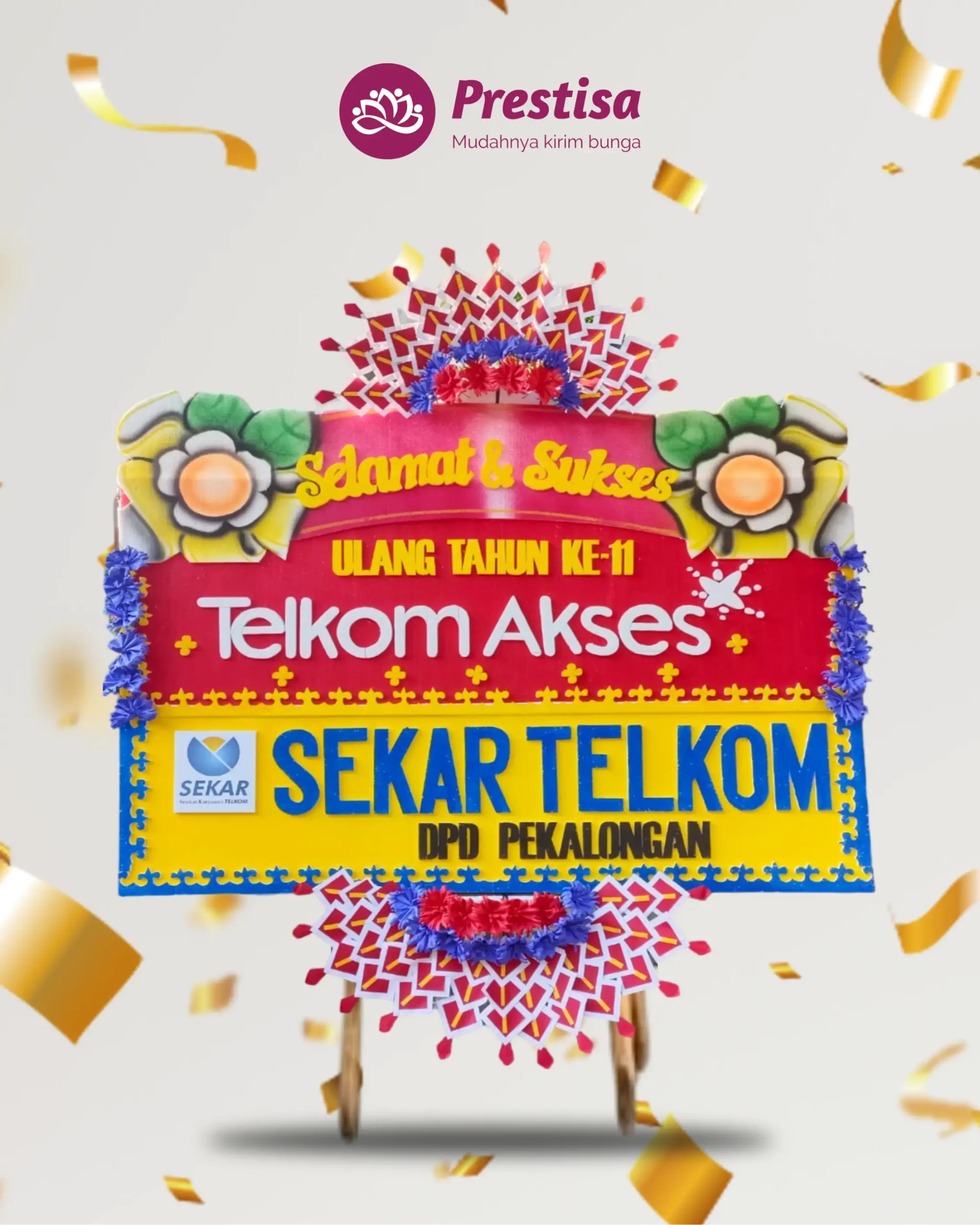 Karangan Bunga Papan – Congratulation– Pekalongan – 6