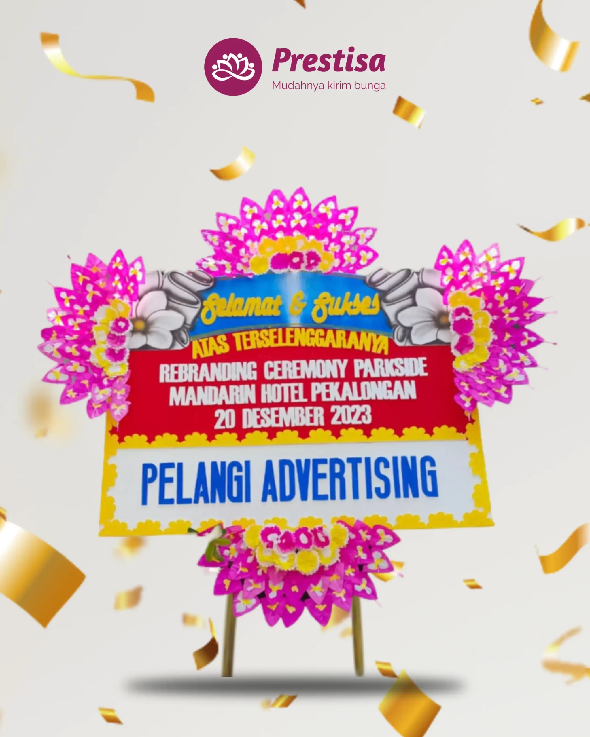 Karangan Bunga Papan – Congratulation– Pekalongan – 7