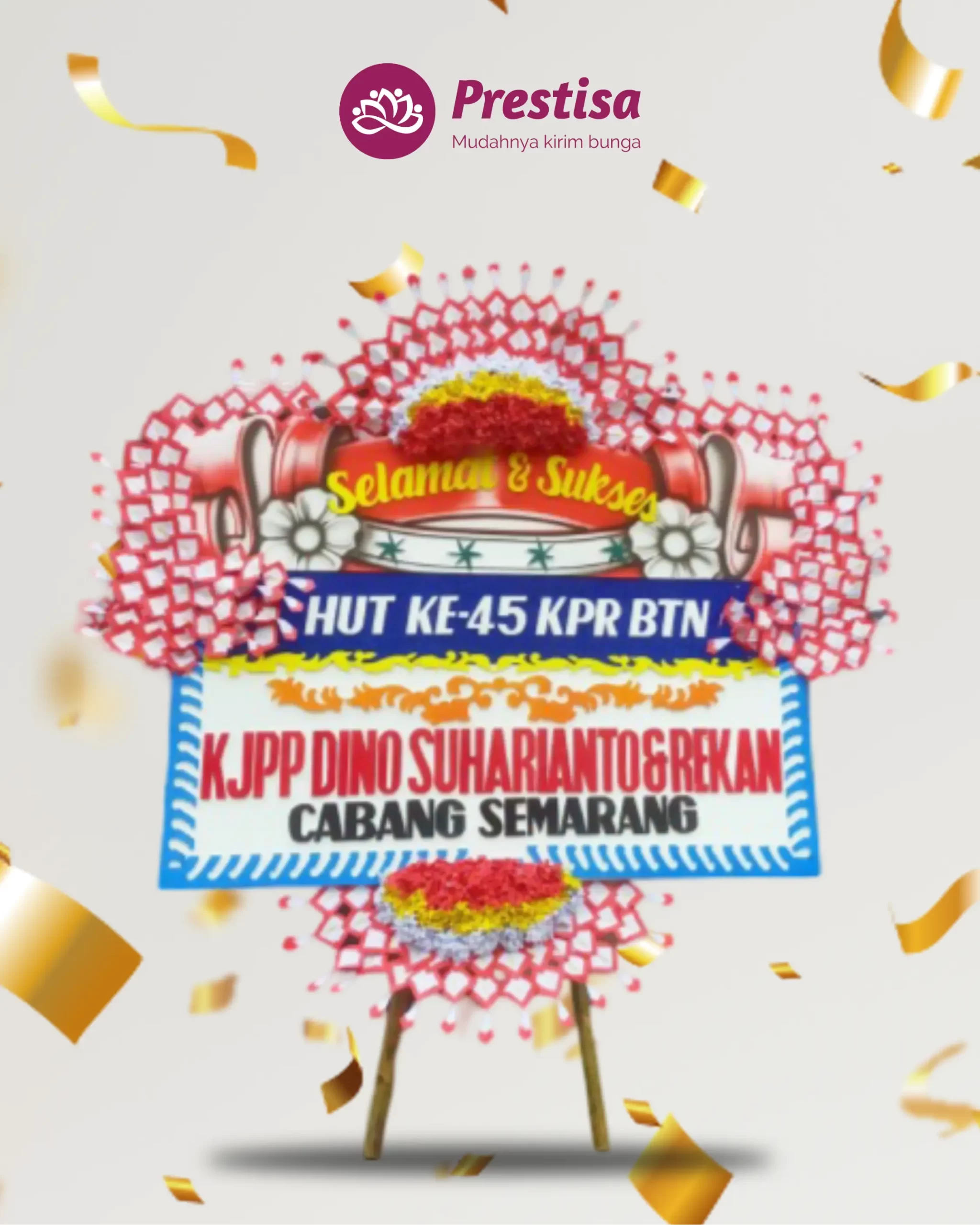 Karangan Bunga Papan – Congratulation– Pekalongan – 9