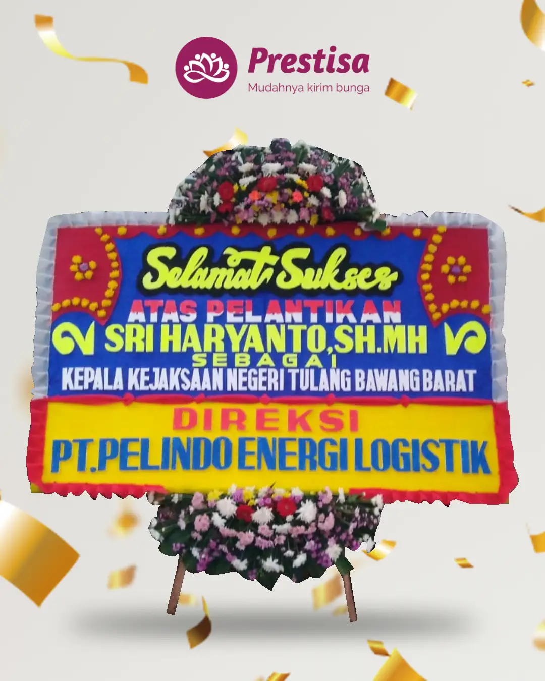 Karangan Bunga Papan – Congratulation– Bandar Lampung– 12