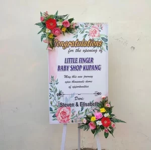Karangan Bunga Papan Congratulation - Kupang - 002