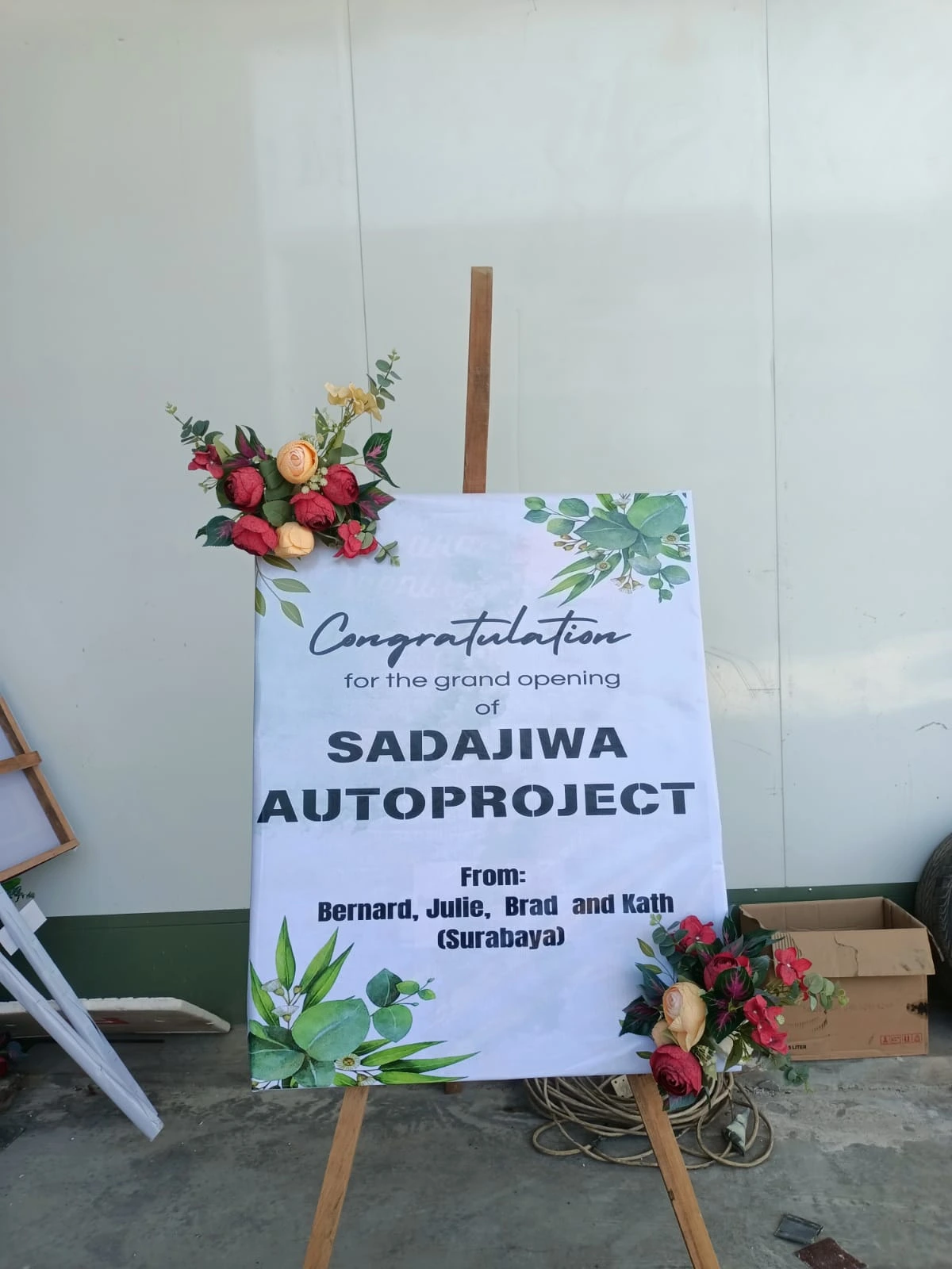 Karangan Bunga Papan Congratulation - Kupang - 004