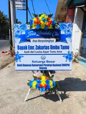 Karangan Bunga Papan DukaCita - Kupang - 003