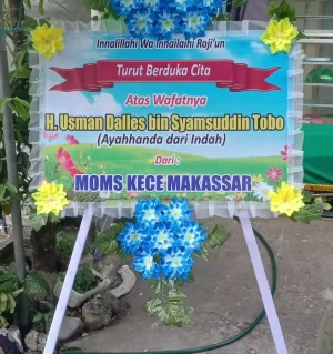 Karangan Bunga Papan Dukacita - Manokwari - 002