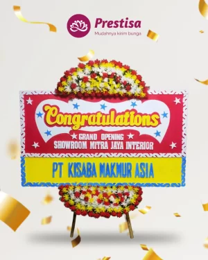 Karangan Bunga Papan Congratulation – Jakarta – New – 26