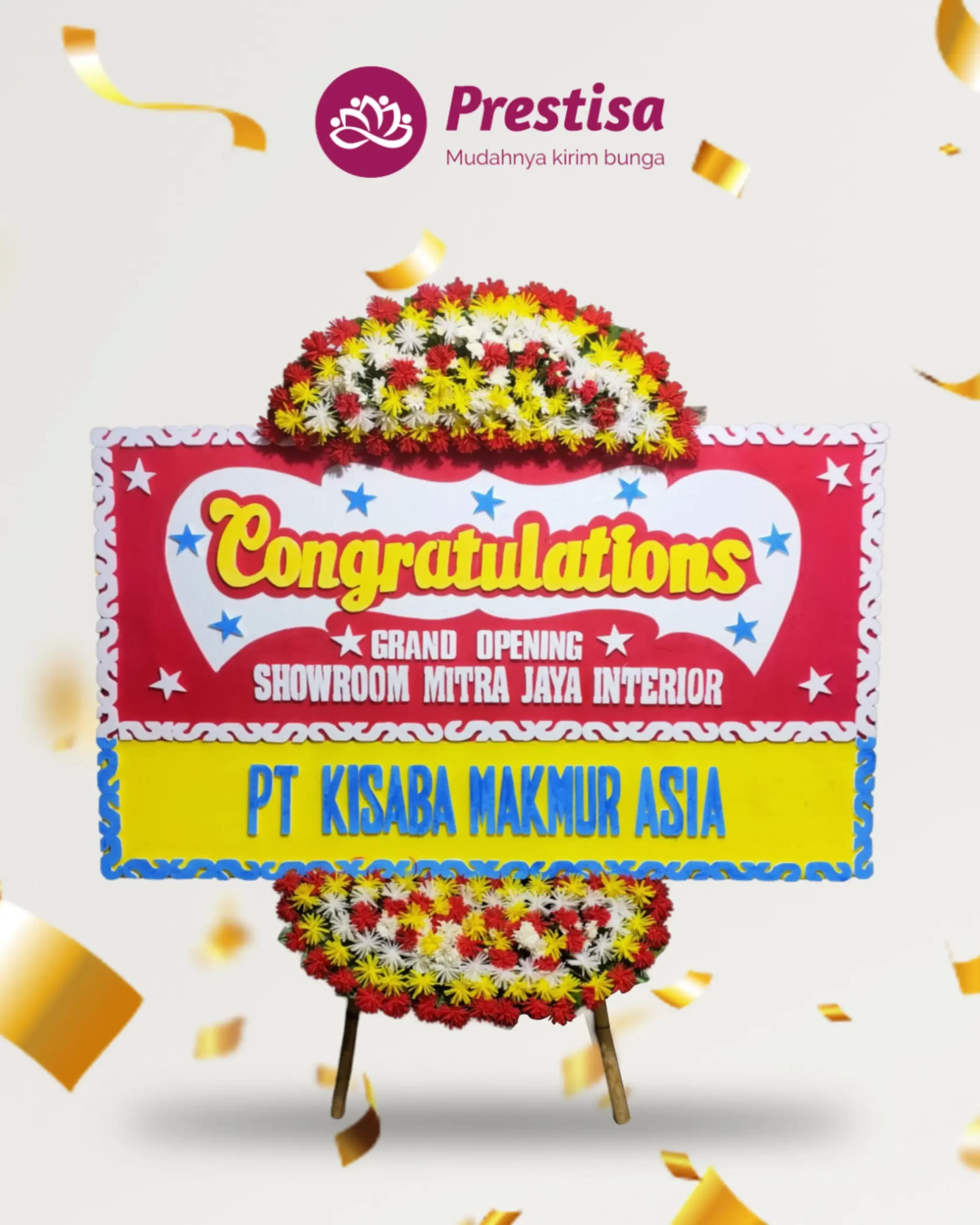 Karangan Bunga Papan Congratulation – Jakarta – New – 26