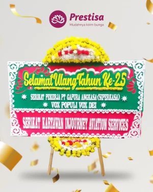 Karangan Bunga Papan Congratulation – Jakarta – New – 35