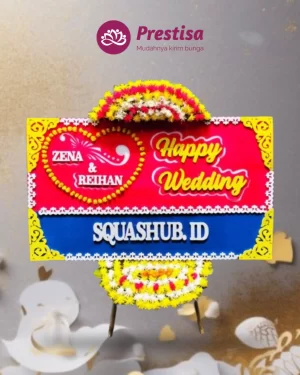 Karangan Bunga Papan Wedding – Jakarta – New – 28