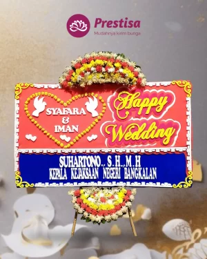 Karangan Bunga Papan Wedding – Jakarta – New – 30