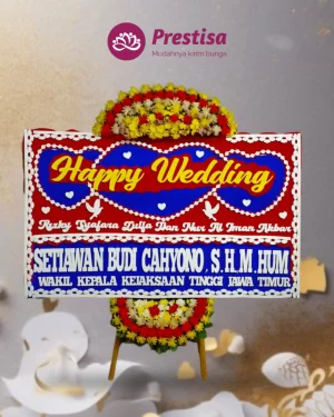 Karangan Bunga Papan Wedding – Jakarta – New – 31