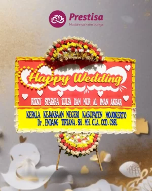 Karangan Bunga Papan Wedding – Jakarta – New – 32