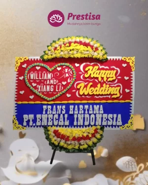 Karangan Bunga Papan Wedding – Jakarta – New – 33