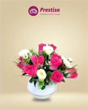 Karangan Bunga Meja Artificial - Kota Bandung - New - 009