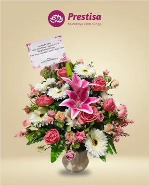 Karangan Bunga Meja Artificial - Jakarta Barat - New - 002