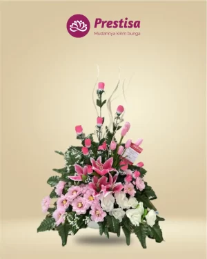 Karangan Bunga Meja Artificial - Kota Bandung - New - 006