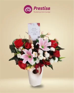 Karangan Bunga Meja Artificial - Jakarta Utara - New - 001