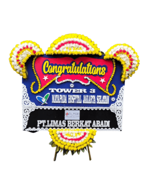 Karangan Bunga Papan Congratulation - Jakarta - New - 12