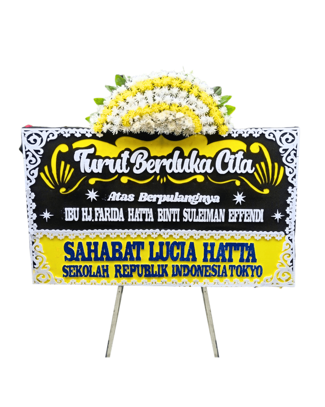 Karangan Bunga Papan Duka Cita - Jakarta - New - 14